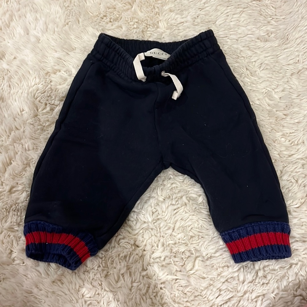Gucci sweatpants 6-9 Months
